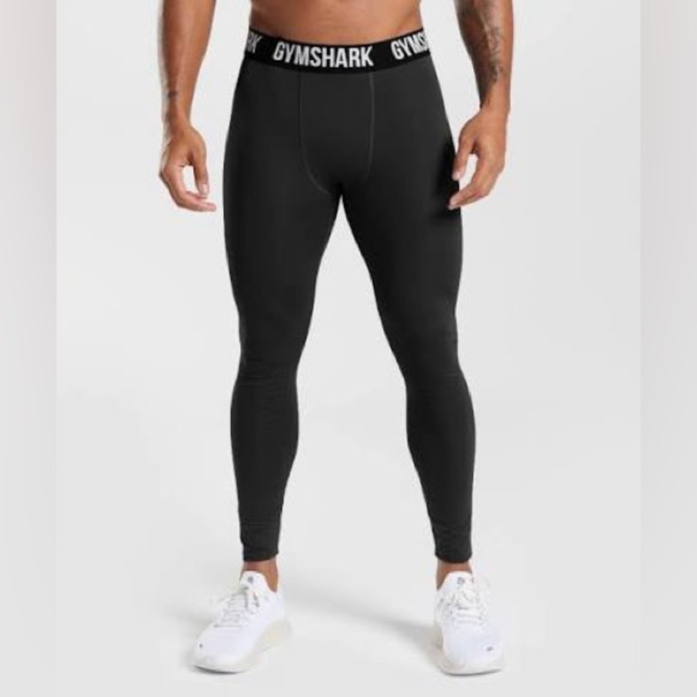 GYMSHARK Element Base Layer Leggings, Size Men’s Medium